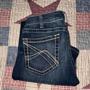 Ariat Women's Boot Cut Jeans - Dark Blue